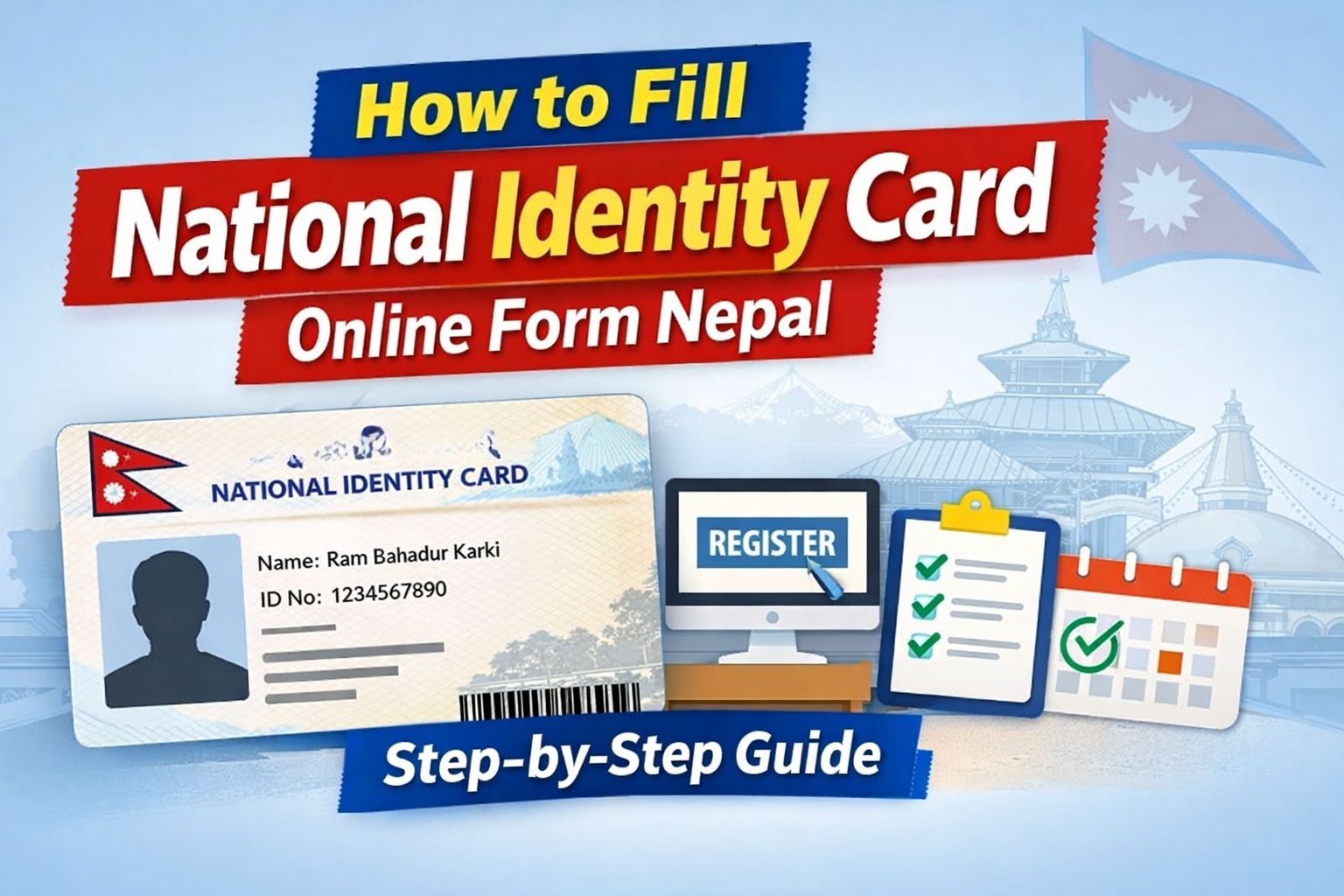 How to Fill National Identity Card Online Form Nepal – Step-by-Step Guide