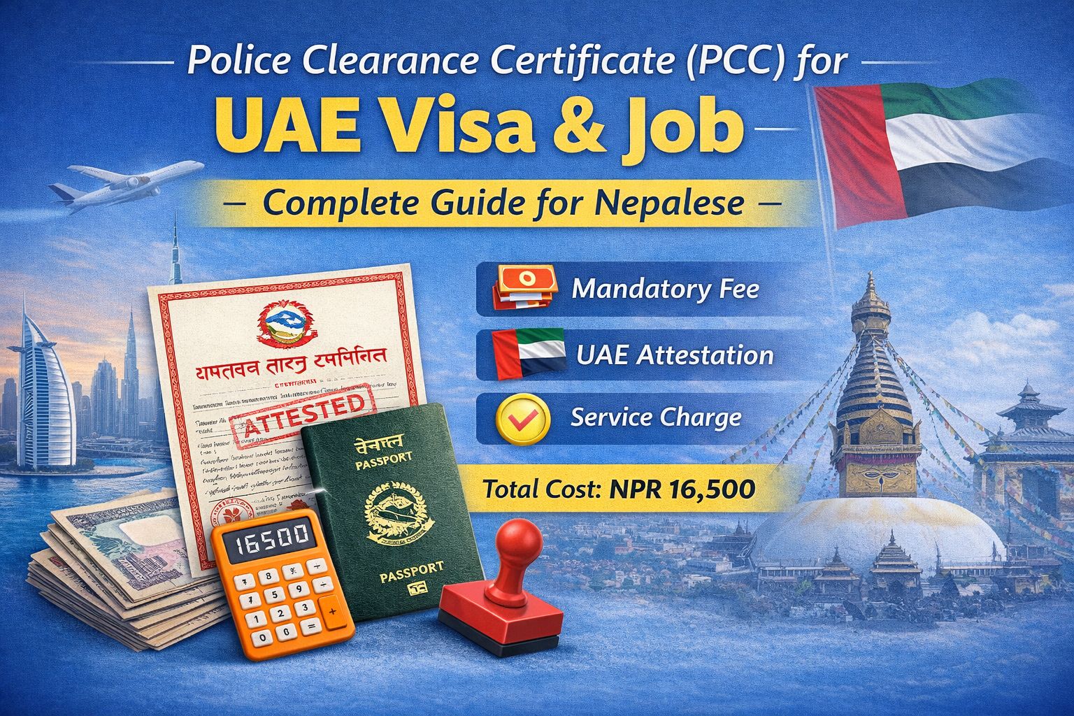 Police Clearance Certificate (PCC) for UAE Visa & Job – Complete Guide for Nepalese