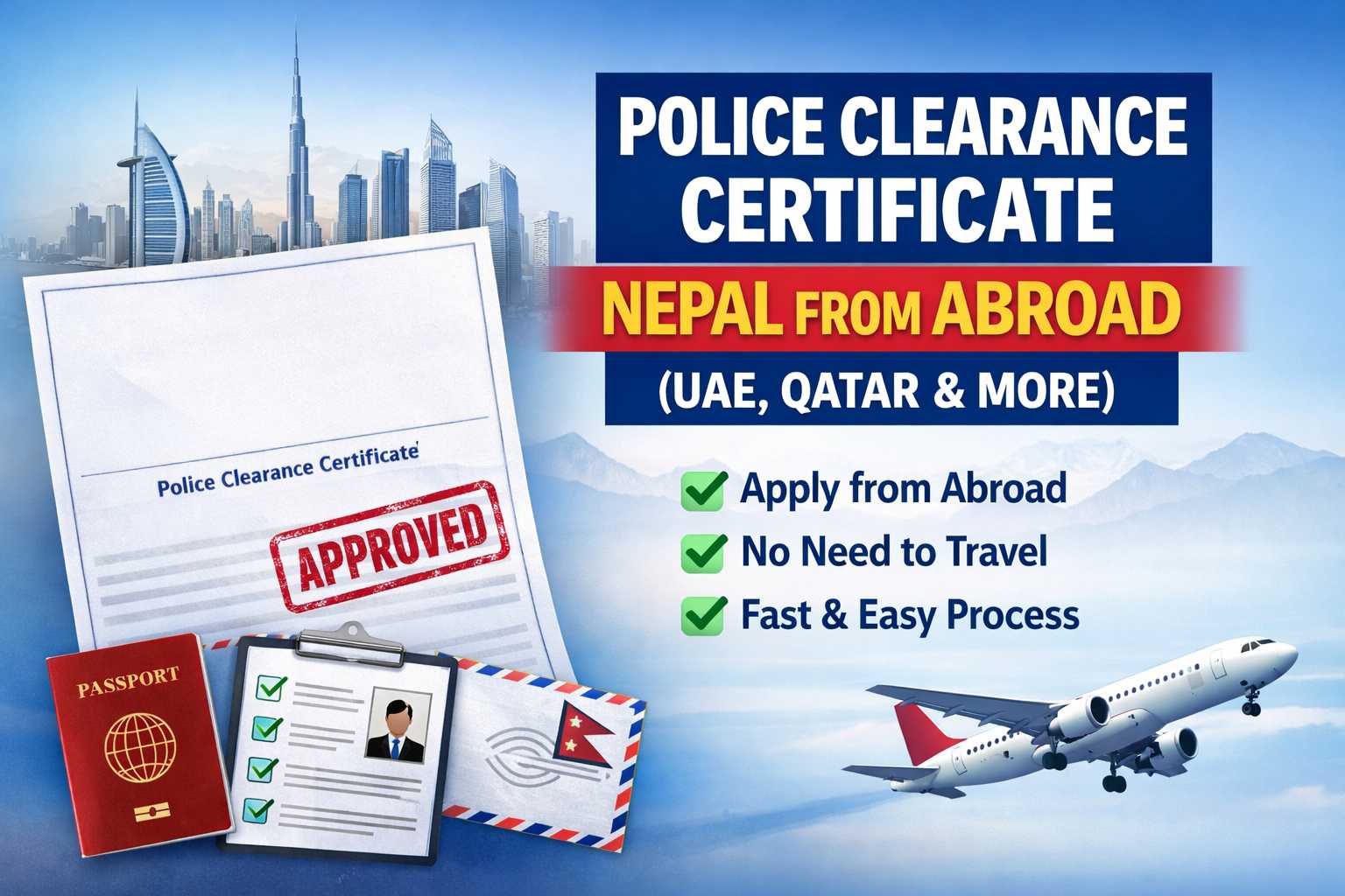 Police Clearance Certificate (PCC) from Nepal