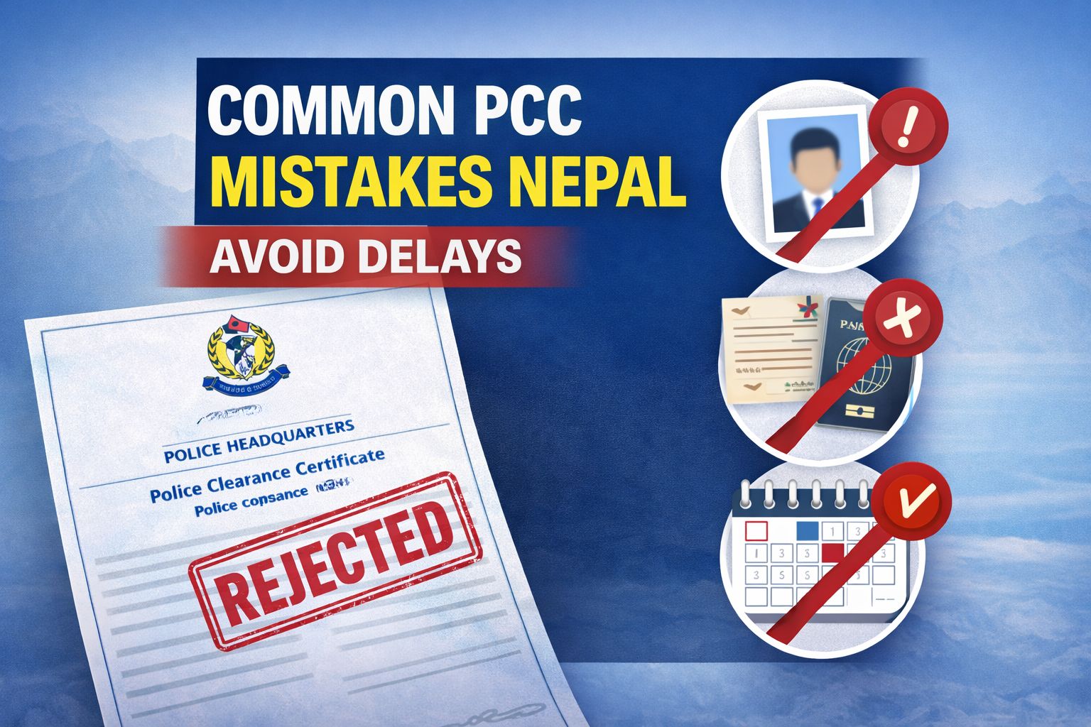 common pcc mistakes nepal