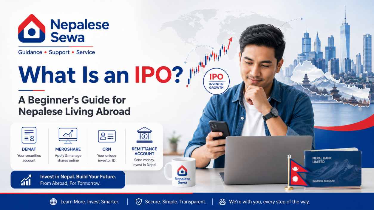 What is an IPO IPO in Nepal for Nepalese living abroad